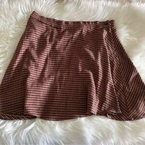 American Apparel Houndstooth Mini Skirt - Size M